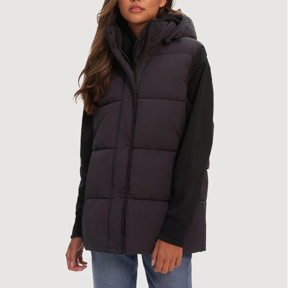 Noize Jackets & Blazers - NOIZE Mavis semi-fitted puffer vest Large